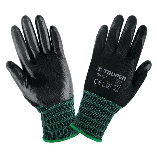 Guantes de nylon recubiertos de nitrilo 13293
