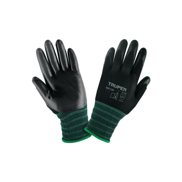 Guantes de nylon recubiertos de nitrilo 13294