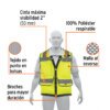 Chaleco de seguridad Verde 13483 - Imagen 4