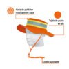 Sombrero de Alta visibilidad con reflejante - Imagen 3