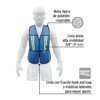 Chaleco de seguridad Azul 21027 - Imagen 4